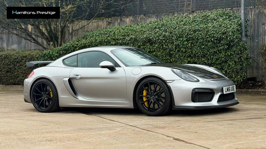 Porsche Cayman 3.8 981 Gt4 Coupe Euro 6 385 Ps Silver #4