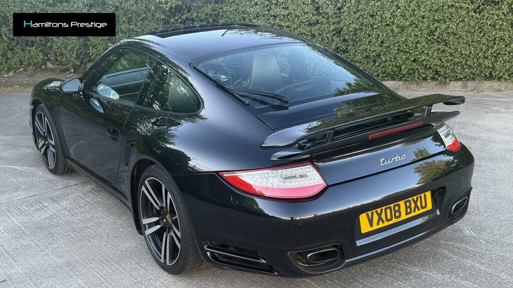 Porsche 911 3.6 997 Turbo Coupe Tiptronic S Awd 32 Black #4