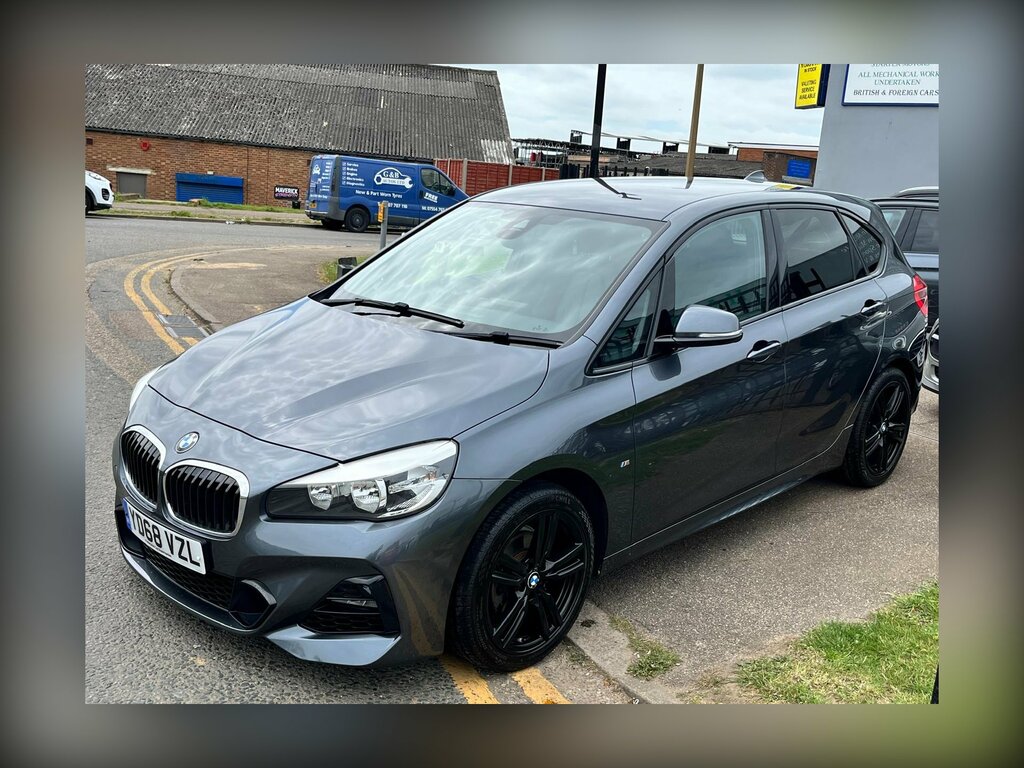 BMW 2 Series 218I M Sport YD68VZL Grey #2
