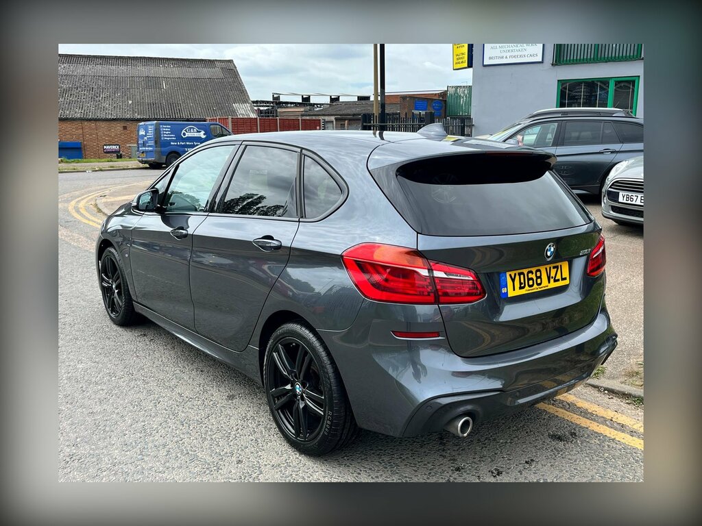 BMW 2 Series 218I M Sport YD68VZL Grey #3