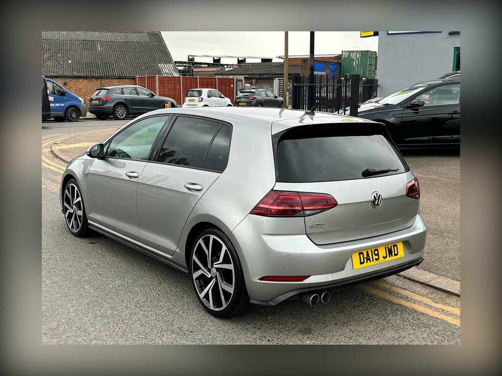 Volkswagen Golf 2.0 Tdi Gtd Hatchback Dsg Euro 6 Ss DA19JWD Silver #4
