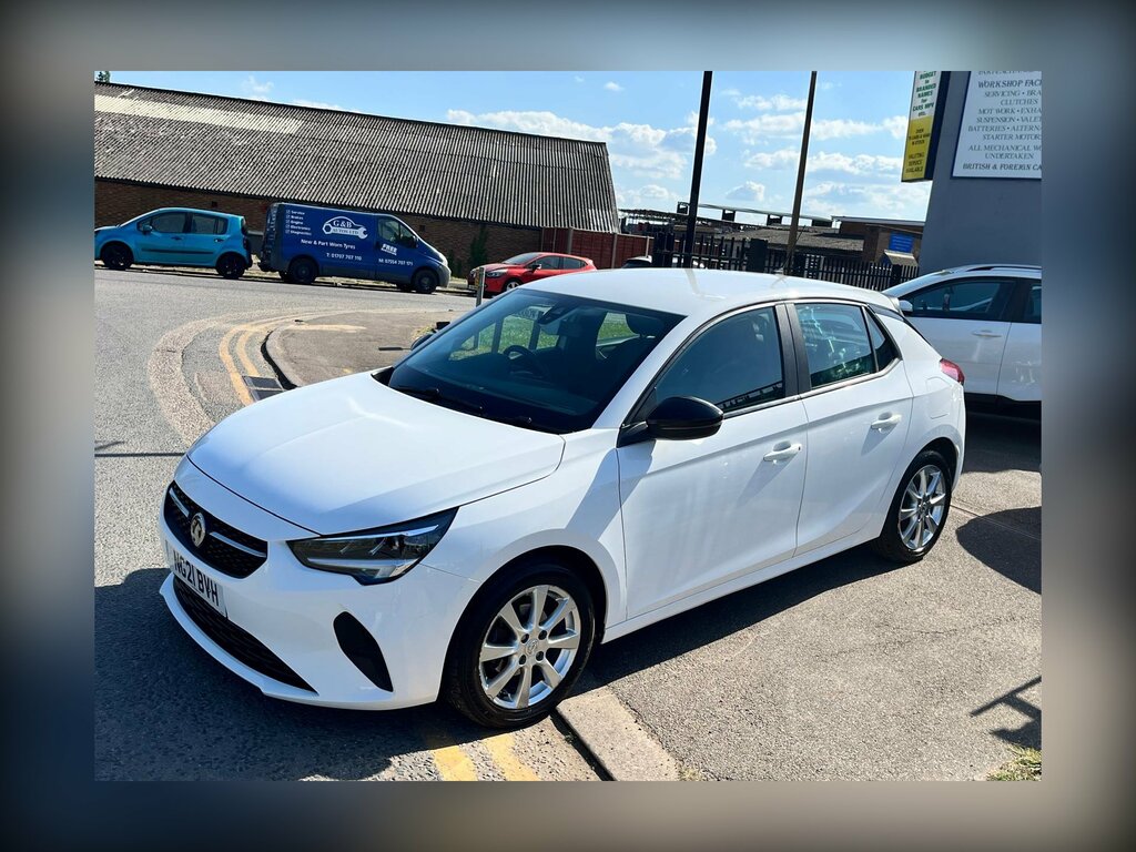 Vauxhall Corsa 1.2 Se Hatchback Euro 6 75 Ps NG21BVH White #2