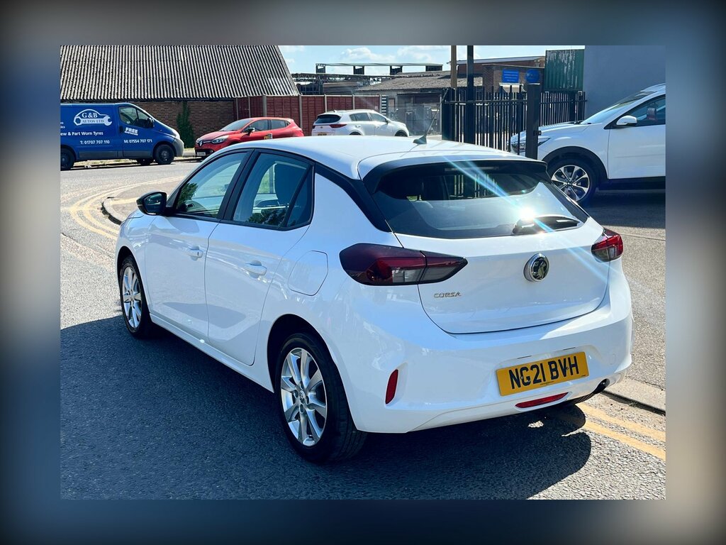 Vauxhall Corsa 1.2 Se Hatchback Euro 6 75 Ps NG21BVH White #3