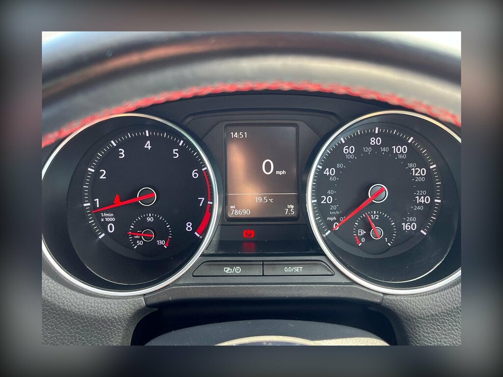 Volkswagen Polo 1.8 Tsi Bluemotion Tech Gti Hatchback M VK66AZT Red #5