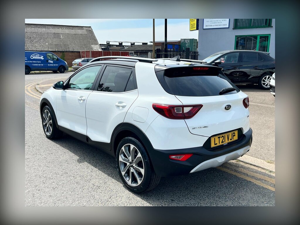 Kia Stonic 1.0 T-gdi 4 Suv Dct Euro 6 Ss 118 B LT21VJP White #3