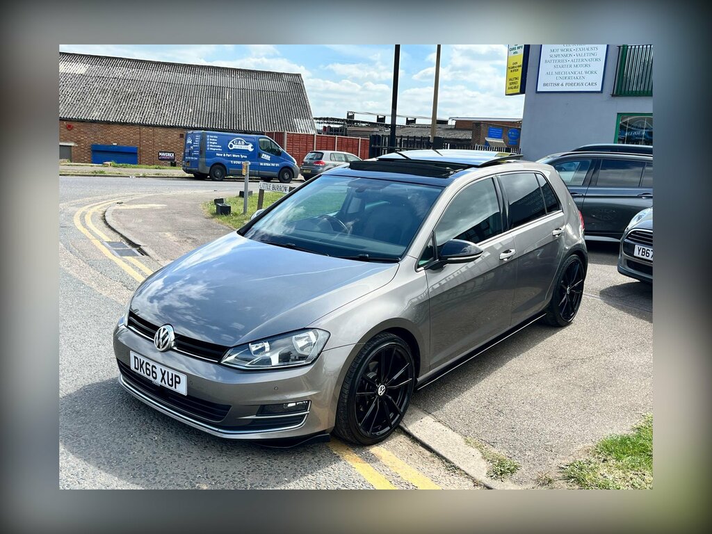 Volkswagen Golf 2.0 Tdi Bluemotion Tech Gt Edition Hatchback D DK66XUP Grey #2