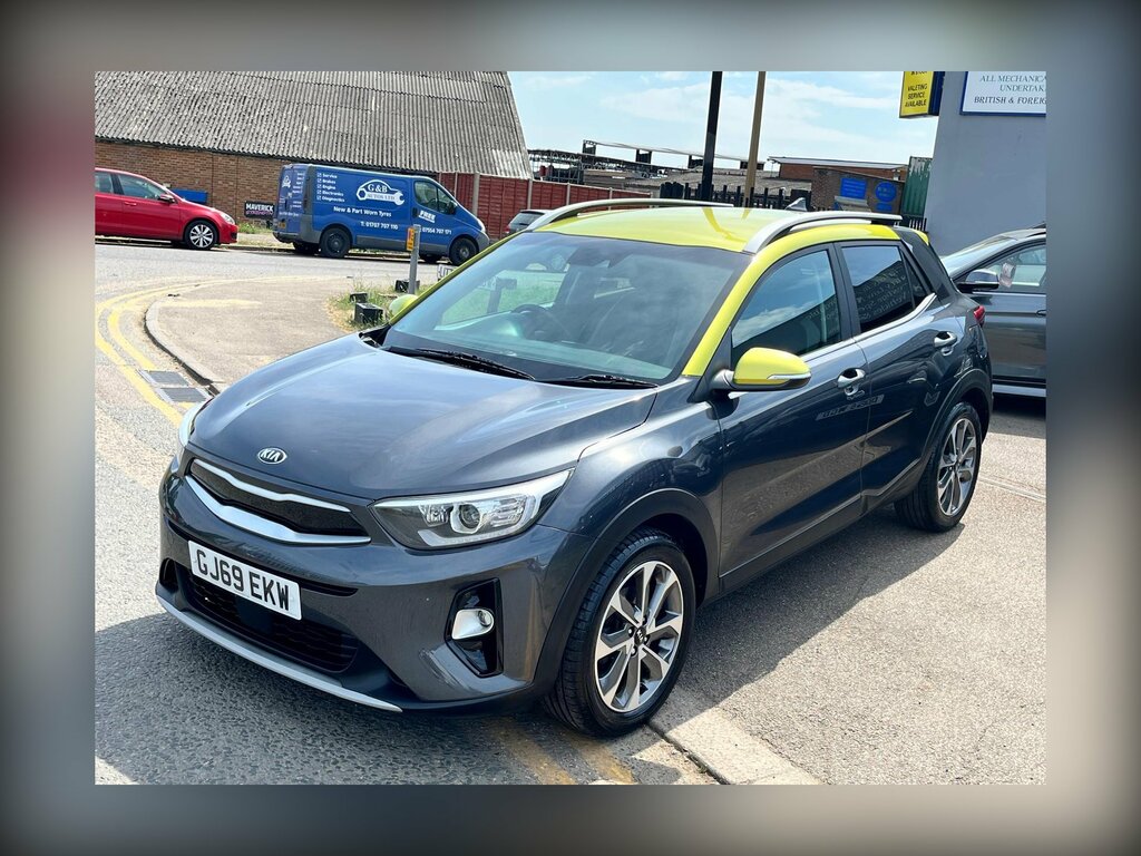 Kia Stonic 1.0 T-gdi 4 Suv Euro 6 Ss 11 GJ69EKW Grey #3