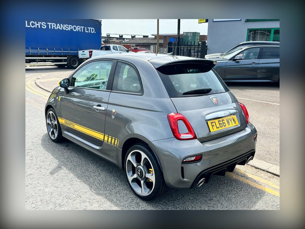 Abarth 595 1.4 T-jet Hatchback Euro 6 145 Grey #3