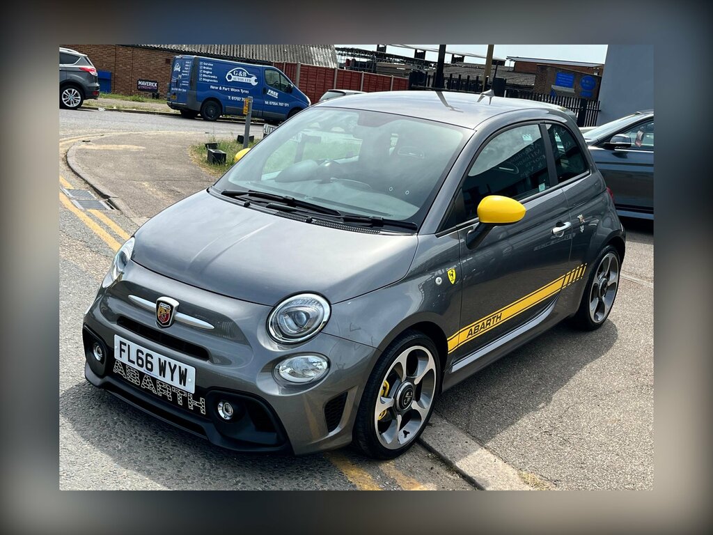 Abarth 595 1.4 T-jet Hatchback Euro 6 145 Grey #2