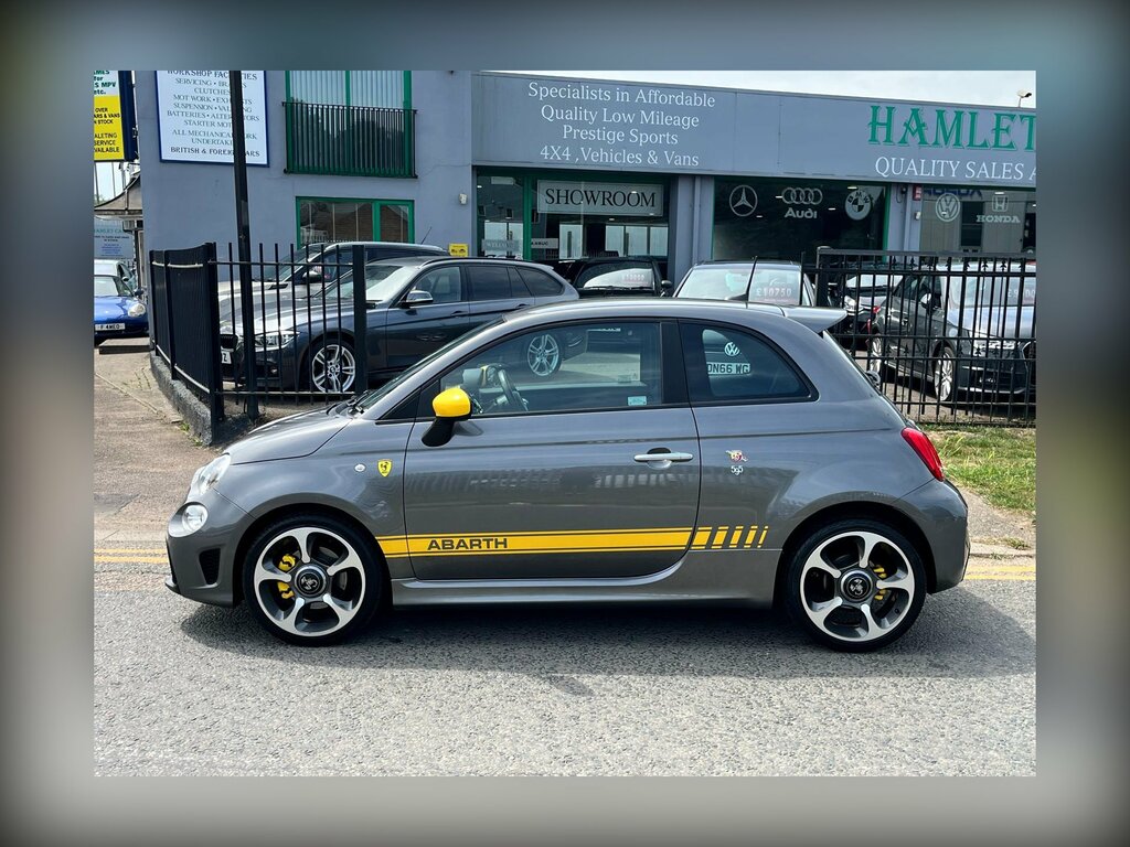 Abarth 595 1.4 T-jet Hatchback Euro 6 145 Grey