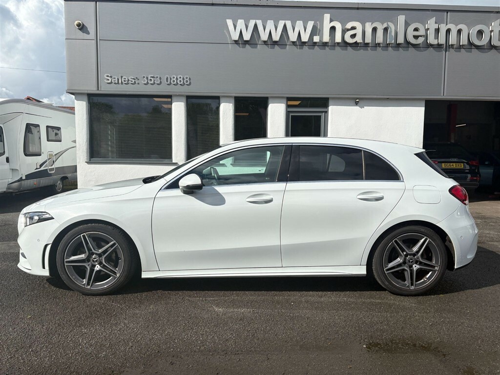 Mercedes-Benz A Class 1.3 L 1.3 Amg Line Executive 7G-dct Euro 6 Ss DK21VLM White #2