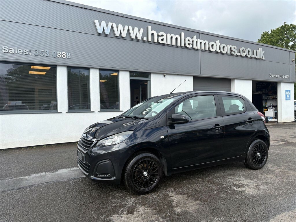 Peugeot 108 1.0 L 1.0 Active Euro 6 Black