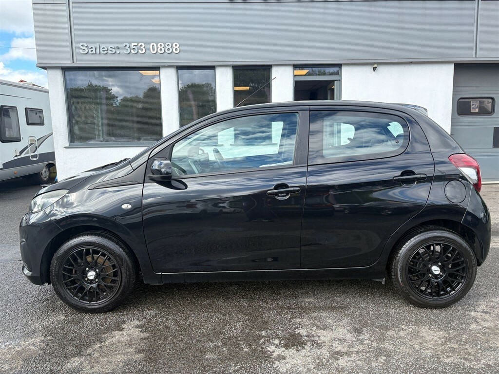 Peugeot 108 1.0 L 1.0 Active Euro 6 SN66ZNX Black #2