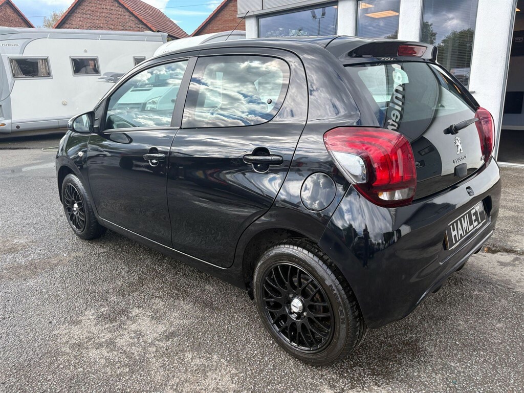 Peugeot 108 1.0 L 1.0 Active Euro 6 SN66ZNX Black #3