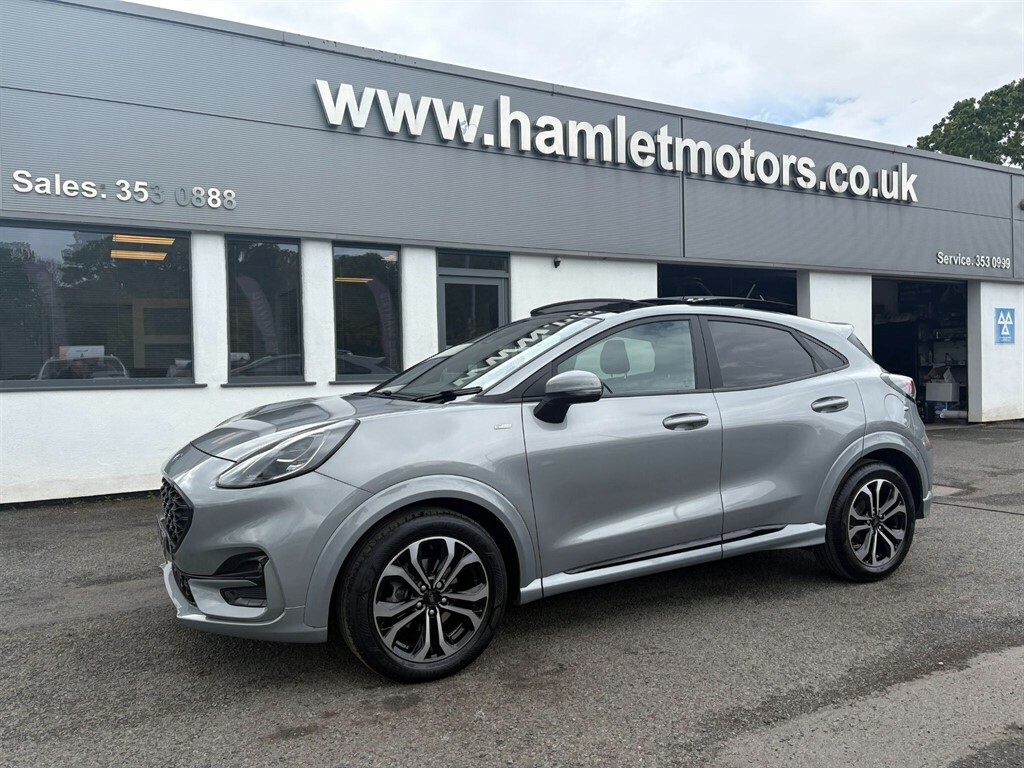 Ford Puma 1.0 L 1.0T Ecoboost Mhev St-line Euro 6 Ss Silver
