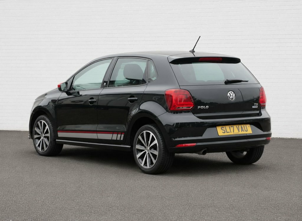 Volkswagen Polo 1L R-line SL17VAU Black #2