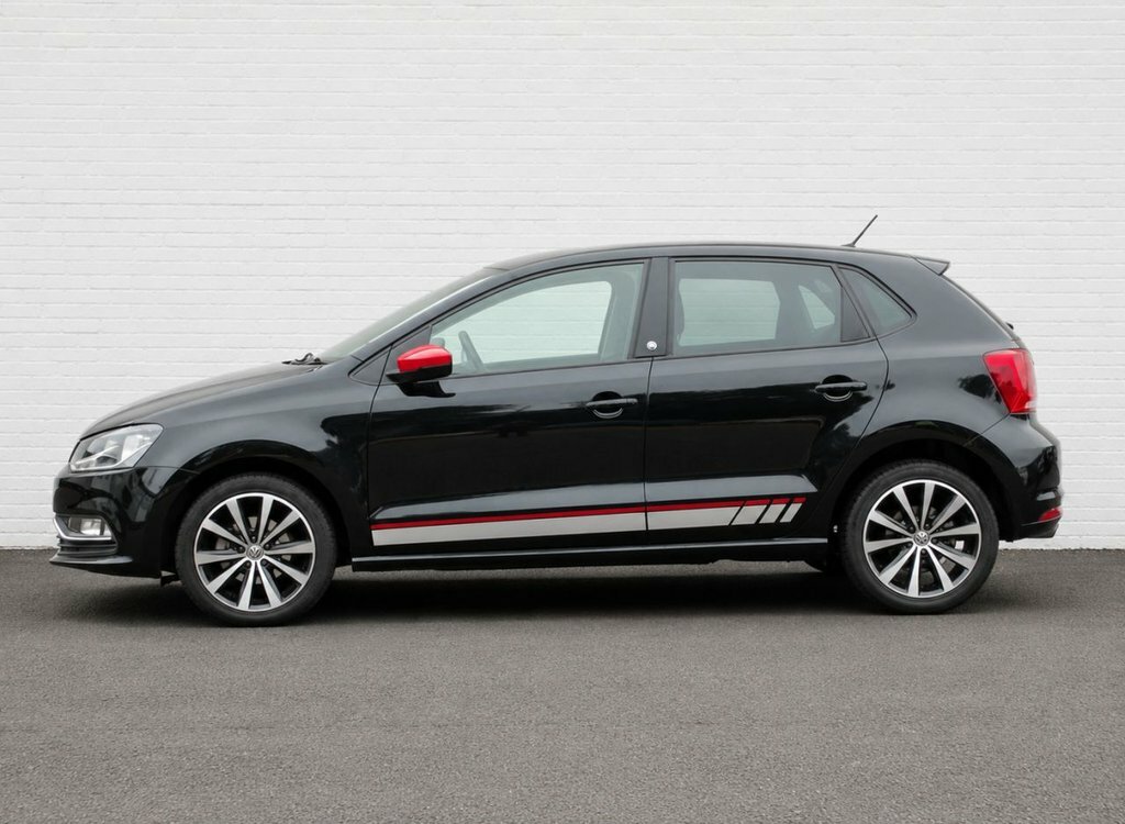 Volkswagen Polo 1L R-line SL17VAU Black #3