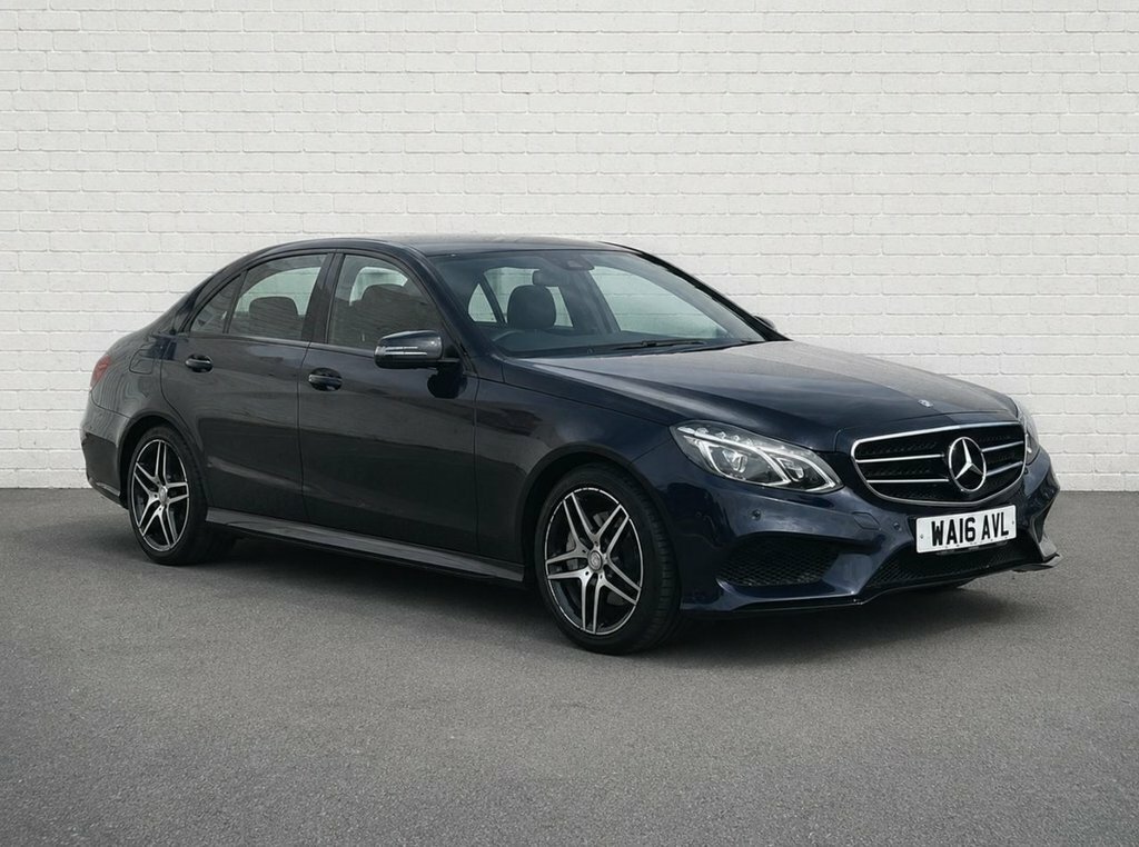 Mercedes-Benz E Class 2.1L Amg Night Edition Blue