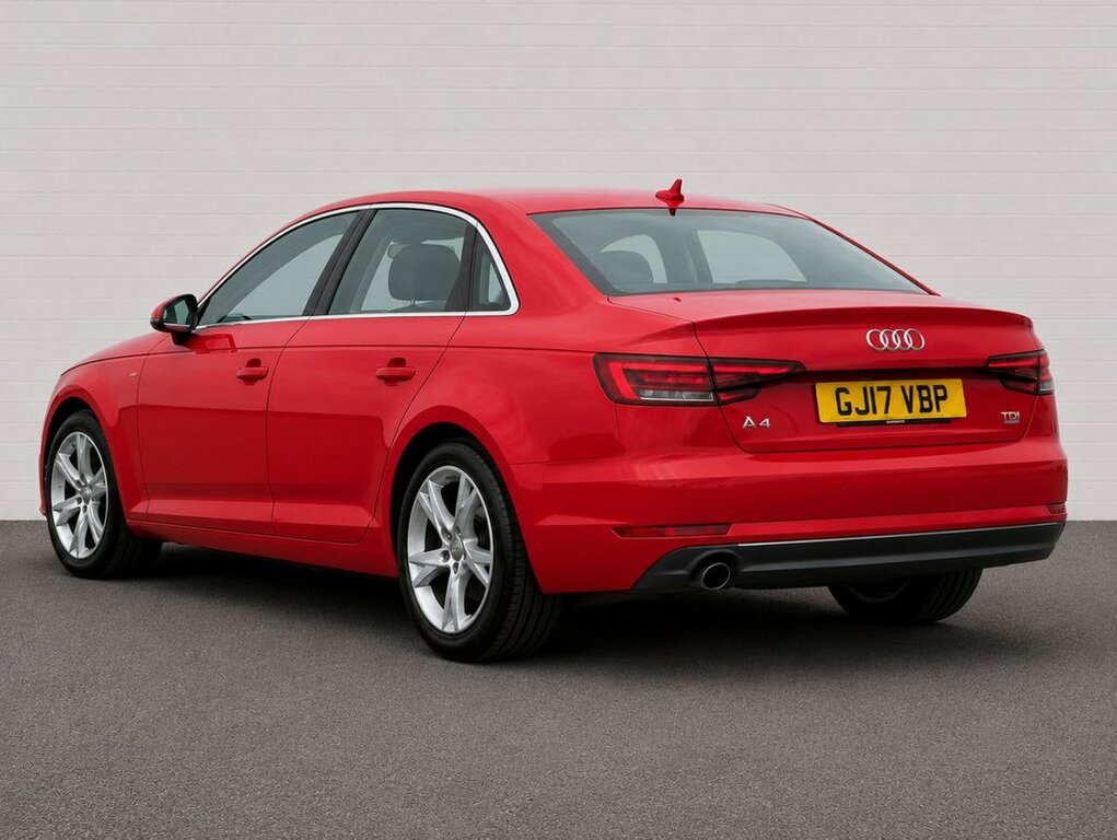 Audi A4 2L Sport GJ17VBP Red #2