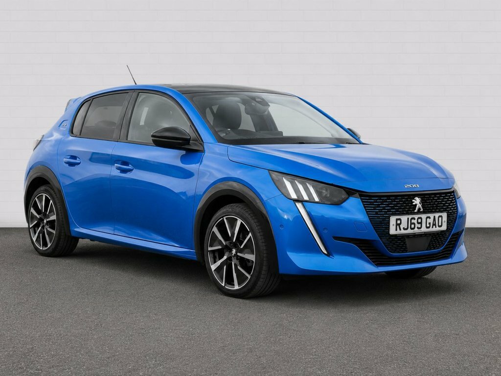 Peugeot e-208 Hatchback Blue
