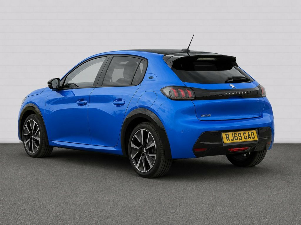 Peugeot e-208 Hatchback RJ69GAO Blue #2