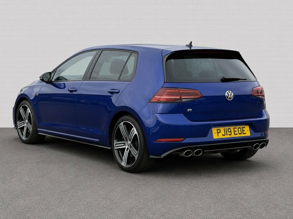 Volkswagen Golf 2L R PJ19EOE Blue #3