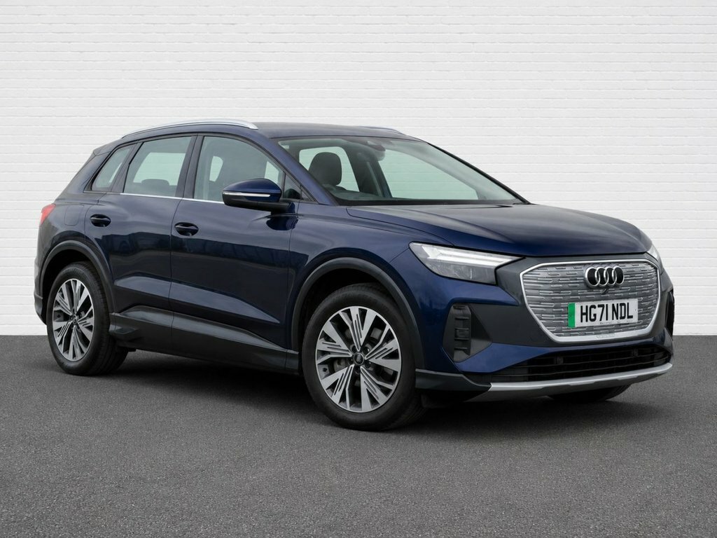 Audi Q4 E Tron Suv Blue