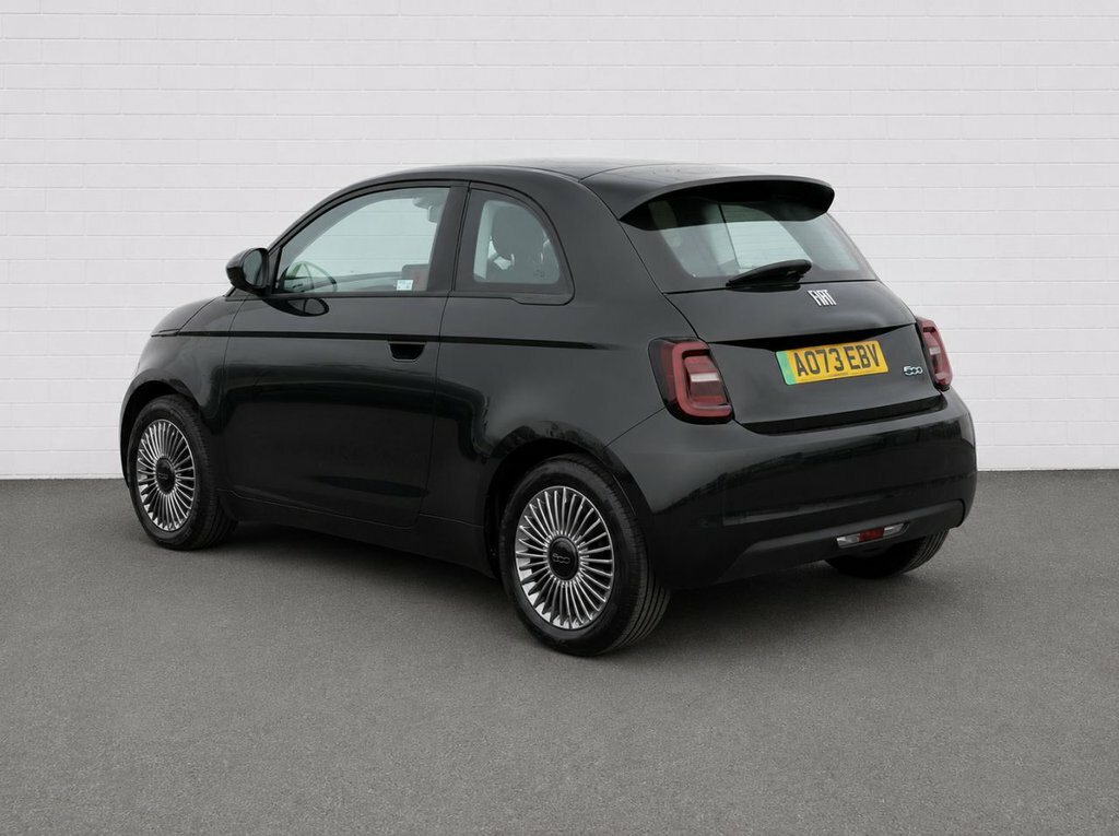 Fiat 500E Hatchback AO73EBV Black #3