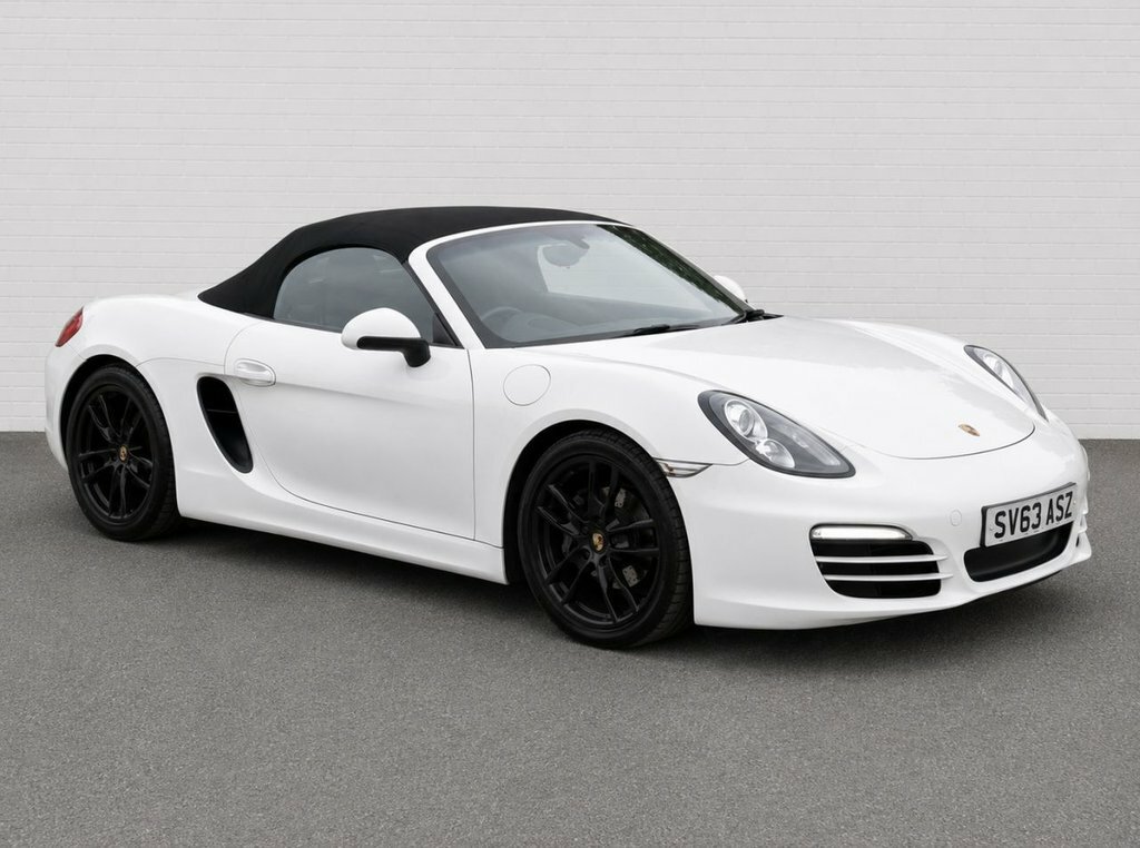 Porsche Boxster 2.7L 981 White