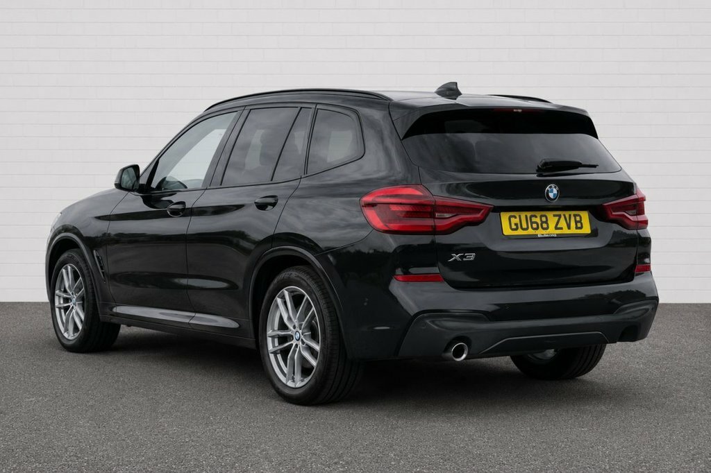 BMW X3 2L M Sport GU68ZVB Black #2