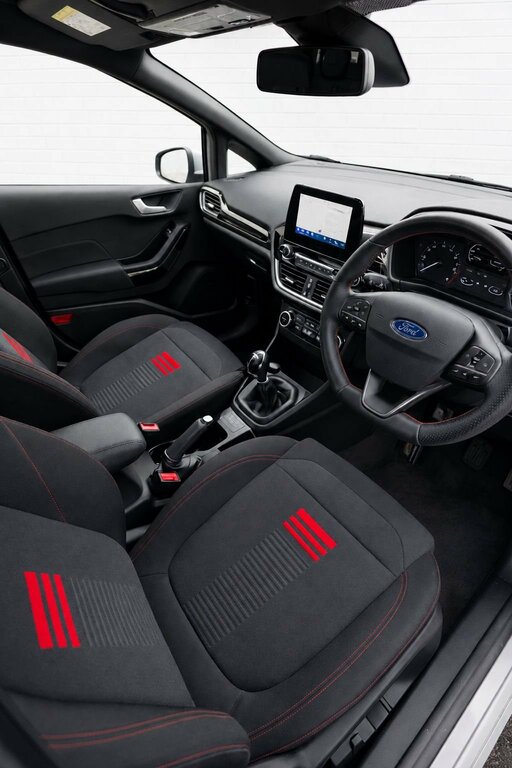 Ford Fiesta 1L St-line EK72MFN White #4
