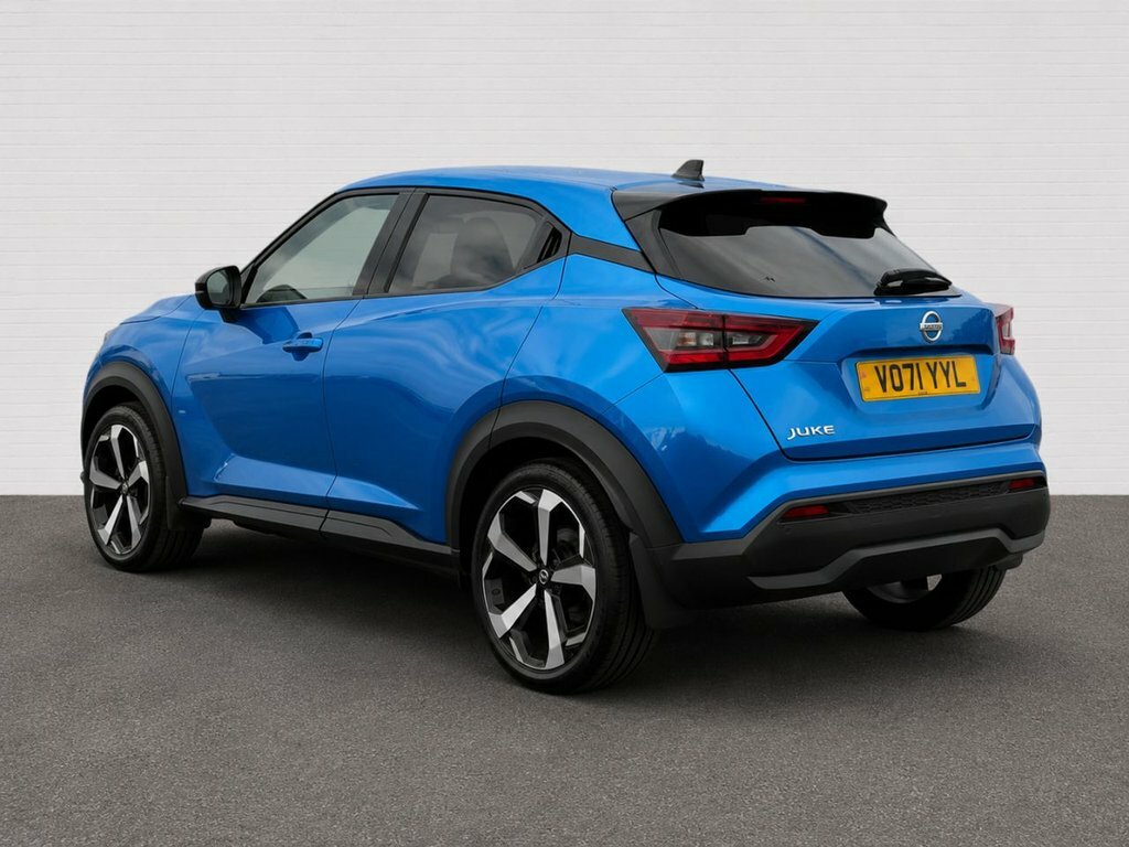 Nissan Juke 1L Tekna VO71YYL Blue #2