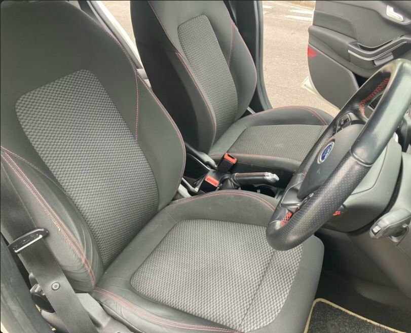 Ford Fiesta 1L St-line YO69BSY White #4