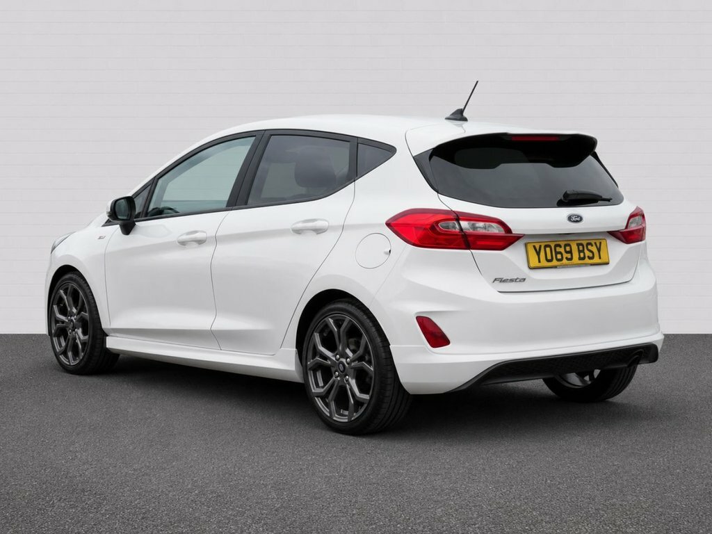Ford Fiesta 1L St-line YO69BSY White #3