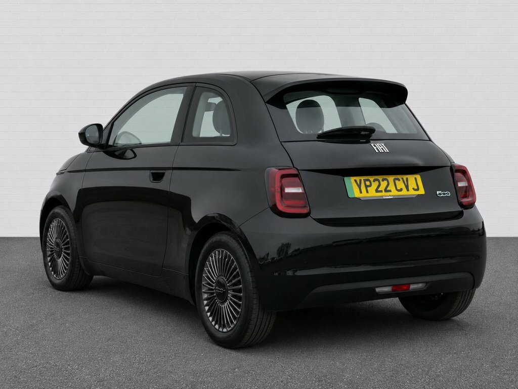 Fiat 500E Hatchback YP22CVJ Black #2