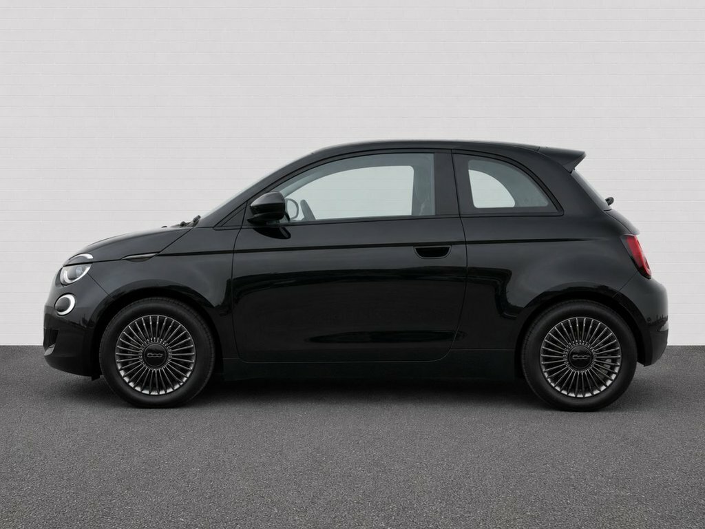 Fiat 500E Hatchback YP22CVJ Black #3