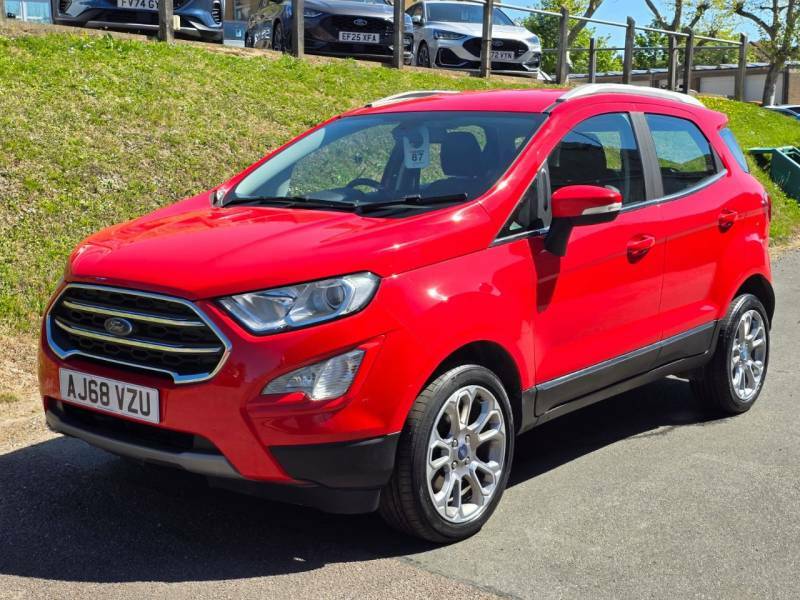 Ford Ecosport 1.0 Ecoboost 125 Titanium - 2019 68 AJ68VZU Red #6