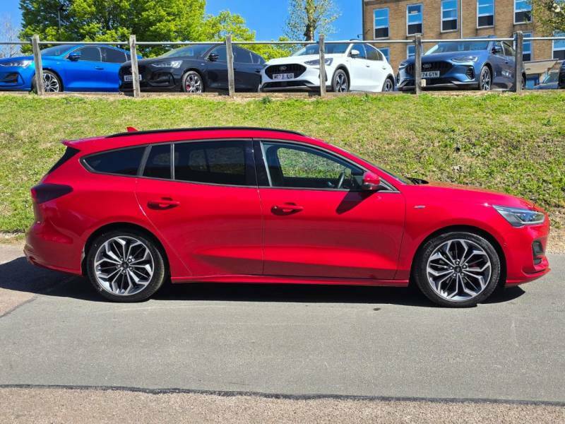 Ford Focus 1.0 Ecoboost Hybrid Mhev 155 St-line X - EK75HJU Red #3