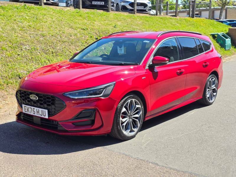 Ford Focus 1.0 Ecoboost Hybrid Mhev 155 St-line X - EK75HJU Red #4