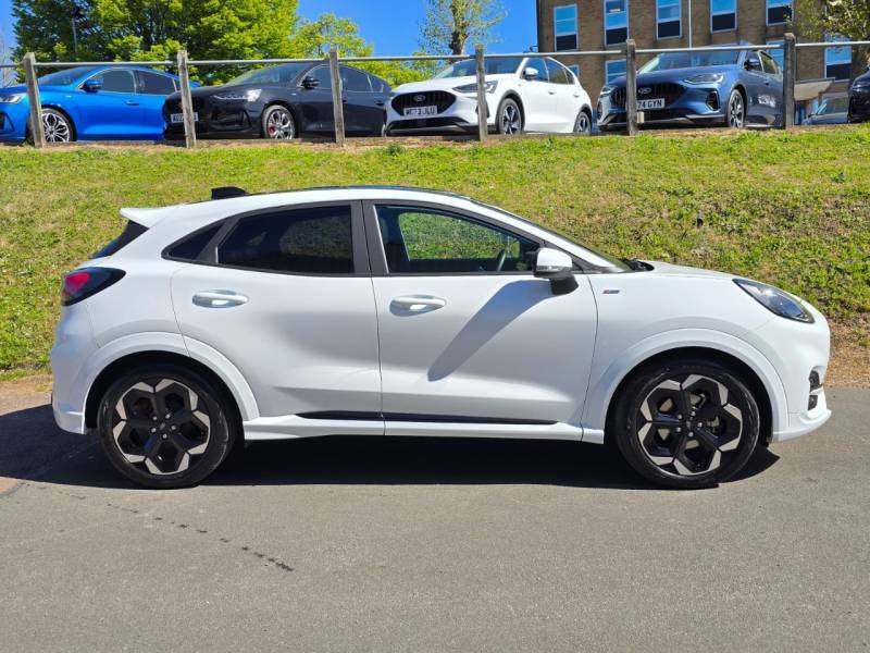 Ford Puma 1.0 Ecoboost Hybrid Mhev 155 St-line X Dct - 2 AU74GVN White #3