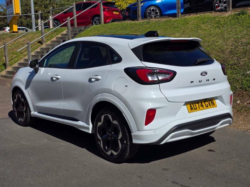 Ford Puma 1.0 Ecoboost Hybrid Mhev 155 St-line X Dct - 2 AU74GVN White #6