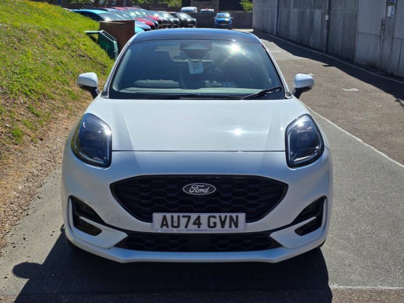 Ford Puma 1.0 Ecoboost Hybrid Mhev 155 St-line X Dct - 2 AU74GVN White #2
