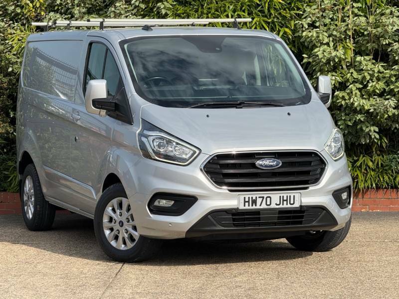 Ford Transit Custom 2.0 Ecoblue 130Ps L1 H1 Limited Van - 2020 70 HW70JHU Silver #2
