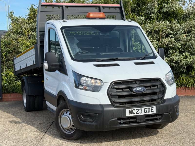 Ford Transit Custom 2.0 Ecoblue 130Ps One Way Tipper - 2023 23 MC23GDE White #2