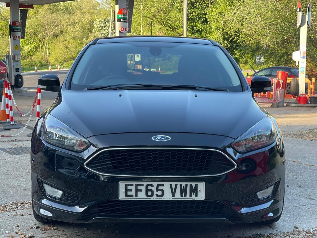 Ford Focus 1.5 Tdci Zetec S Euro 6 Ss EF65VWM Black #2