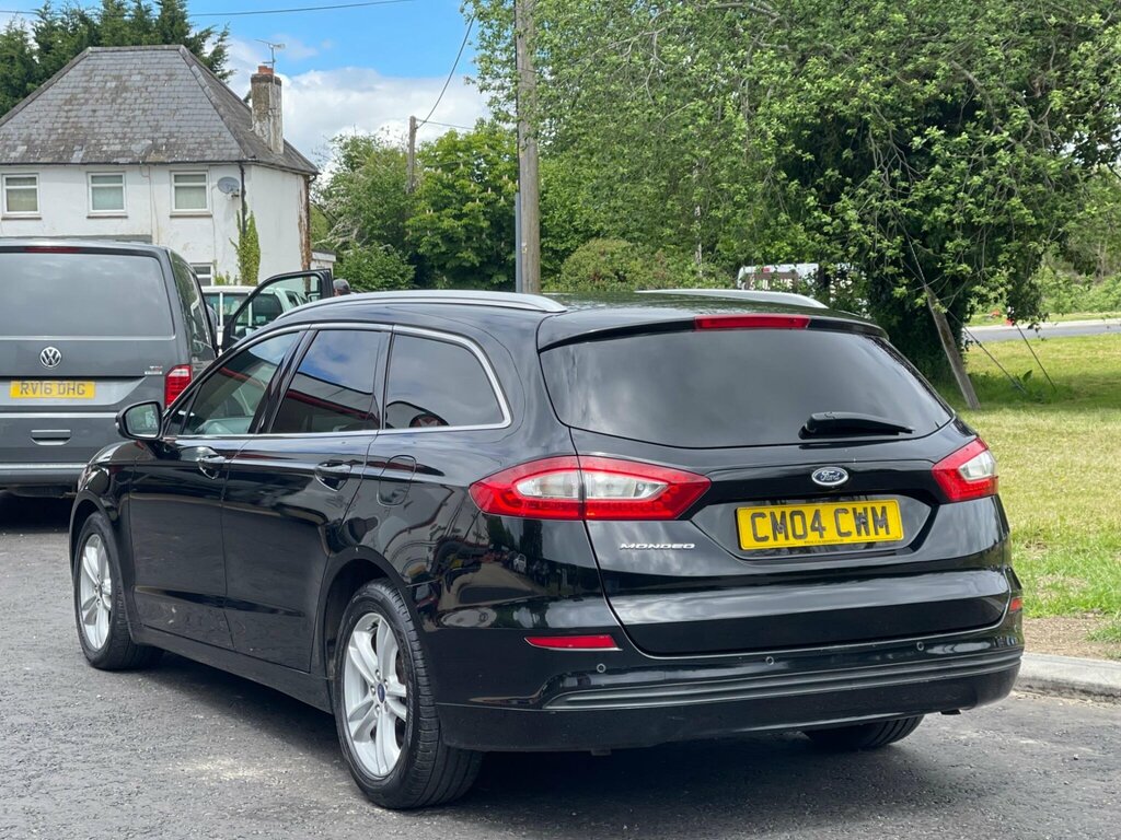 Ford Mondeo 2.0 Tdci Zetec Euro 6 Ss CM04CWM Black #4
