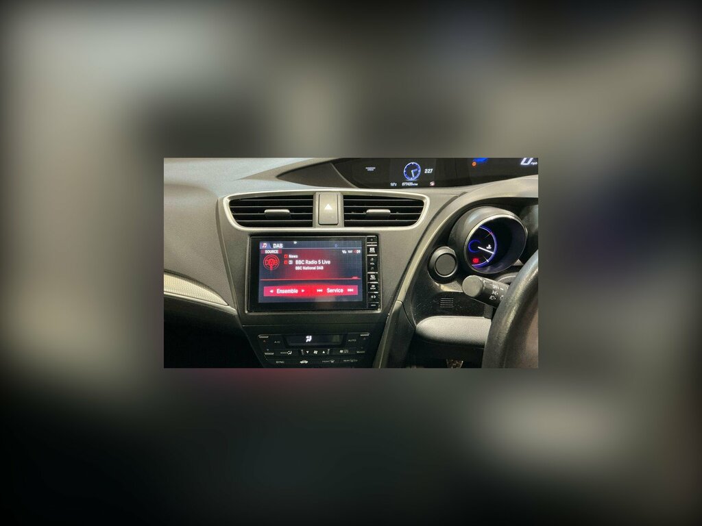 Honda Civic 1.8 I-vtec Sport Euro 6 Ss Black #5