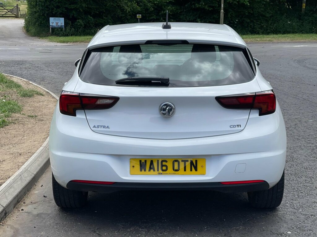 Vauxhall Astra 1.6 Cdti Ecotec Blueinjection Sri Euro 6 WA16OTN White #4