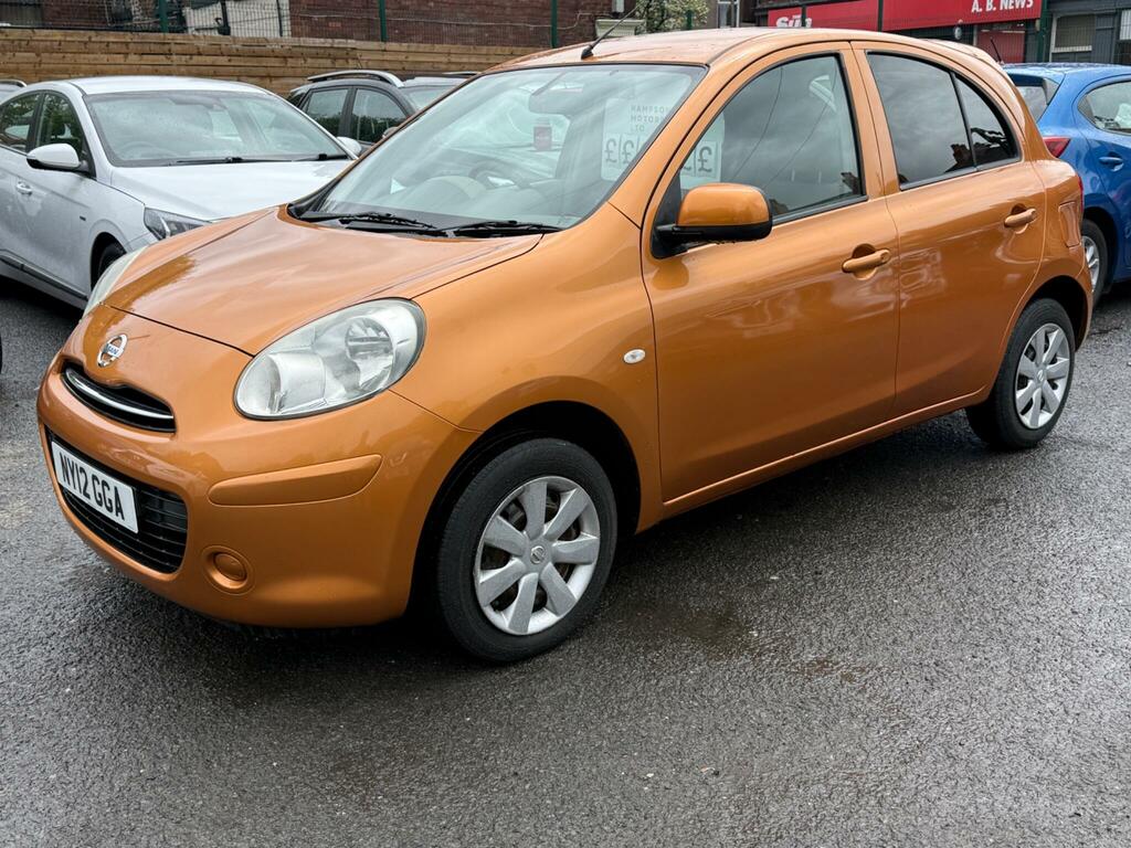 Nissan Micra 1.2 12V Visia Cvt Euro 5 NY12GGA Orange #6