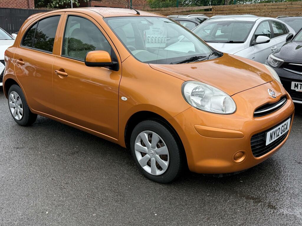 Nissan Micra 1.2 12V Visia Cvt Euro 5 NY12GGA Orange #5